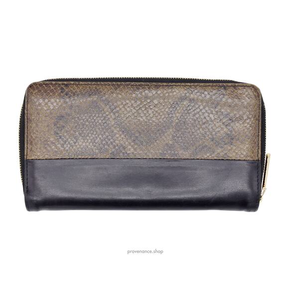 🔴 Celine Multifunction Zip Wallet - Black/Python - Picture 2 of 8